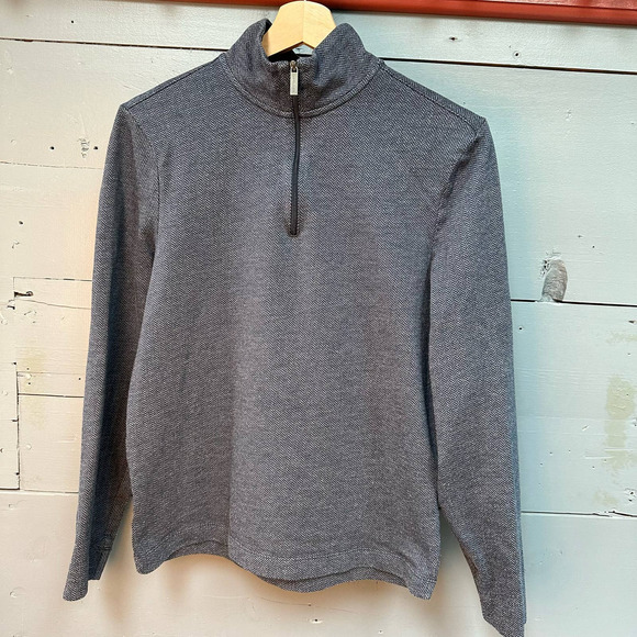 Perry Ellis Quarter Zip pullover - Picture 1 of 5
